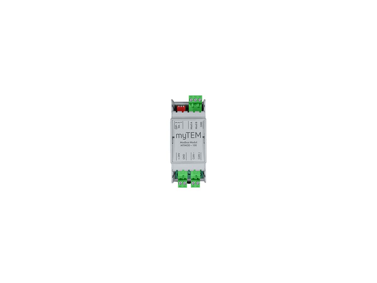 REG-Schnittstellenmodul myTEM Modul MTMOD-100 24VDC Modbus Modul