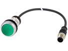 Leuchtdrucktaster Eaton C22-DL-G-K10-24-P1 flach grün Ø22.5mm 1NO IP67/IP69K