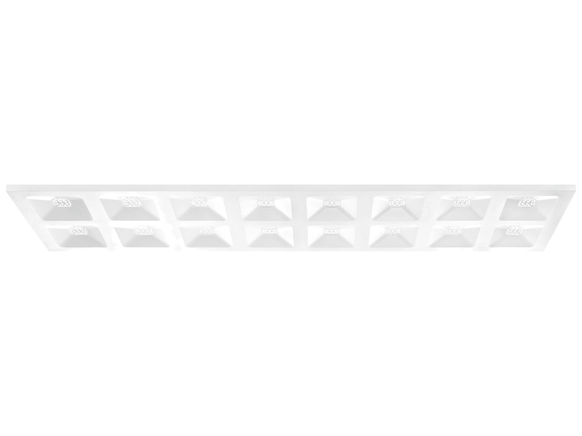 LED-Panelleuchte Sylvania Quadro 1200 34W 4650lm 840 IP40 DALI 1195×295mm weiss