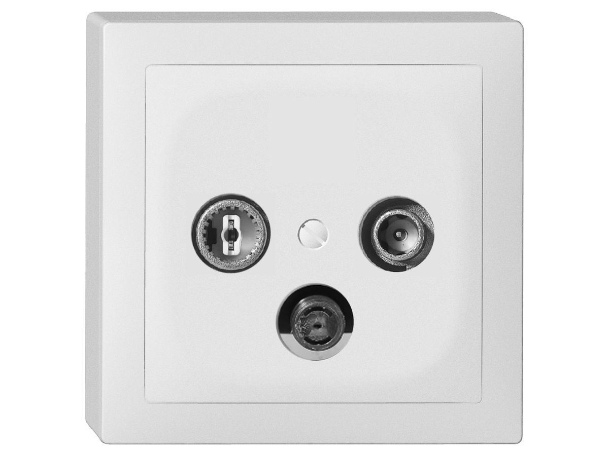 AP-Dose SIDUS A TV-R-SAT weiss