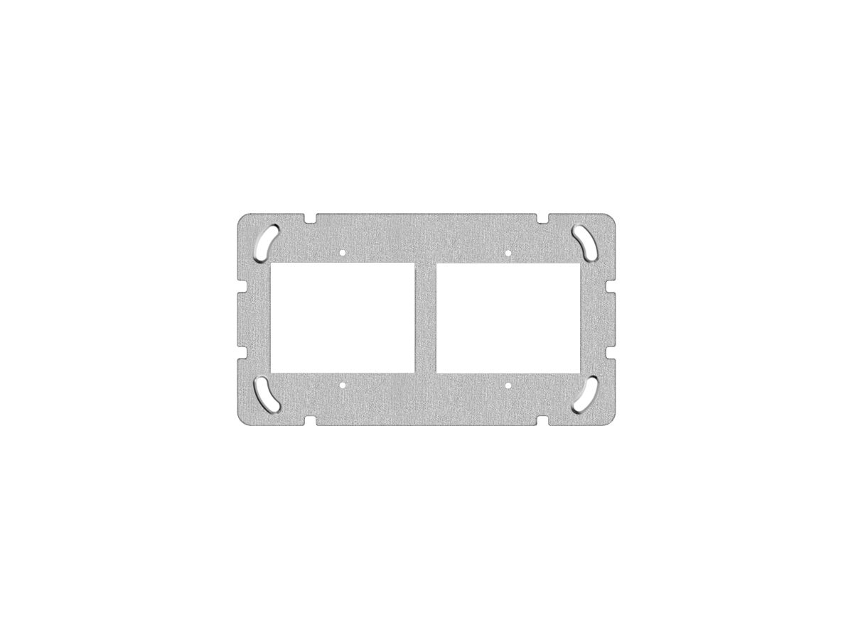 Befestigungsplatte Gr.I-I für X 1185-.. 137×77mm horizontal