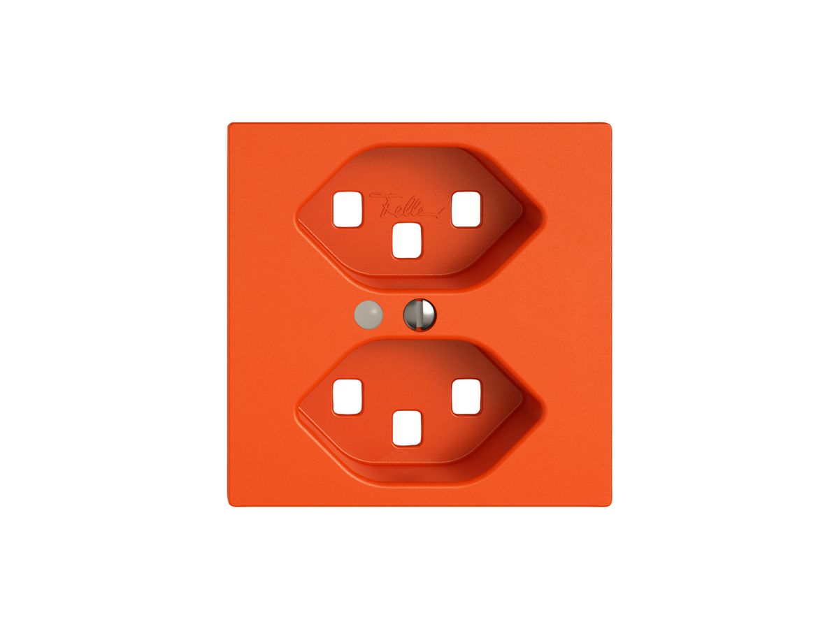 Montageset EDIZIO.liv SNAPFIX® für 2×T23 mit Frontlinse or