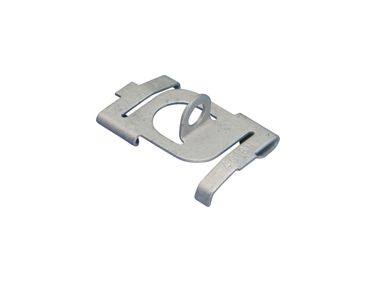 Drehklipp CADDY 4G16, mit vertikaler Öse, Ø6.4mm, Flansch 24×1.5mm