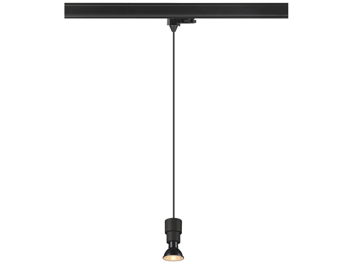 Pendelleuchte SLV PURI 2.0 Basic AD3PH GU10 1×6W DIM Ø41mm schwarz