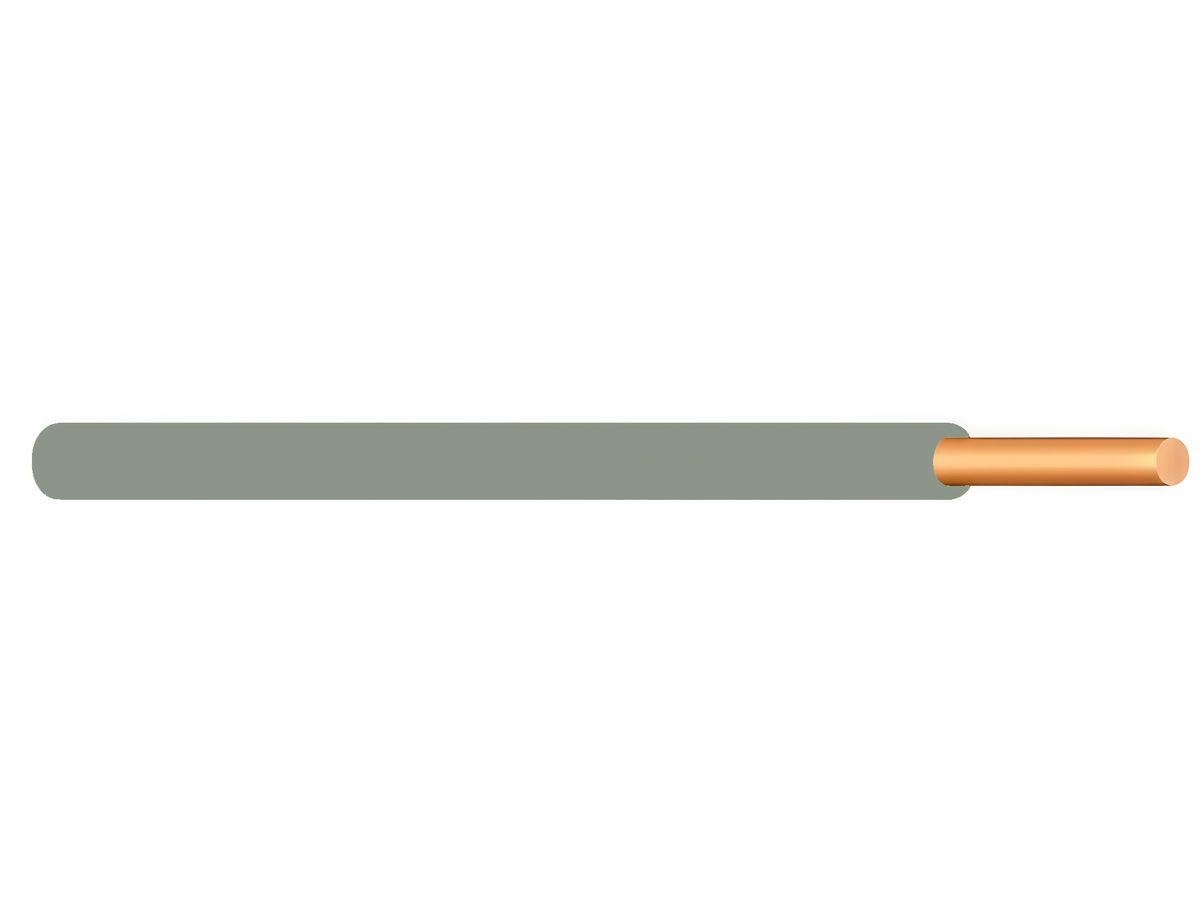 T-Draht 1.5mm² Eca grau - Eca