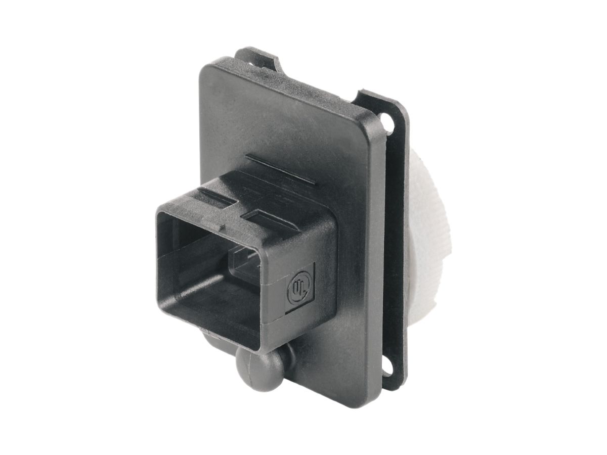 Leergehäuse Flansch Weidmüller V4 PushPull