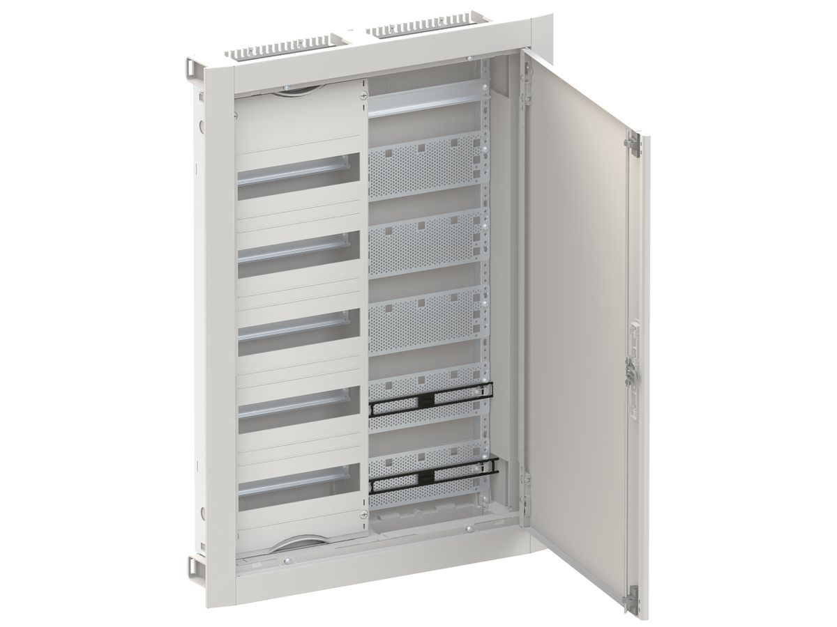 UP-Verteiler ComfortLine 5-reihig 60TE mit Tür 615×864×125mm