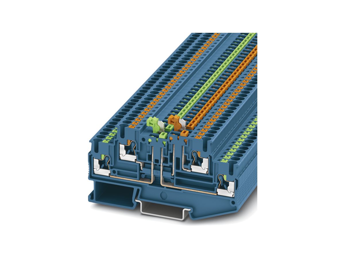 Messertrennklemme Phoenix Contact PTT 2.5-2MT blau