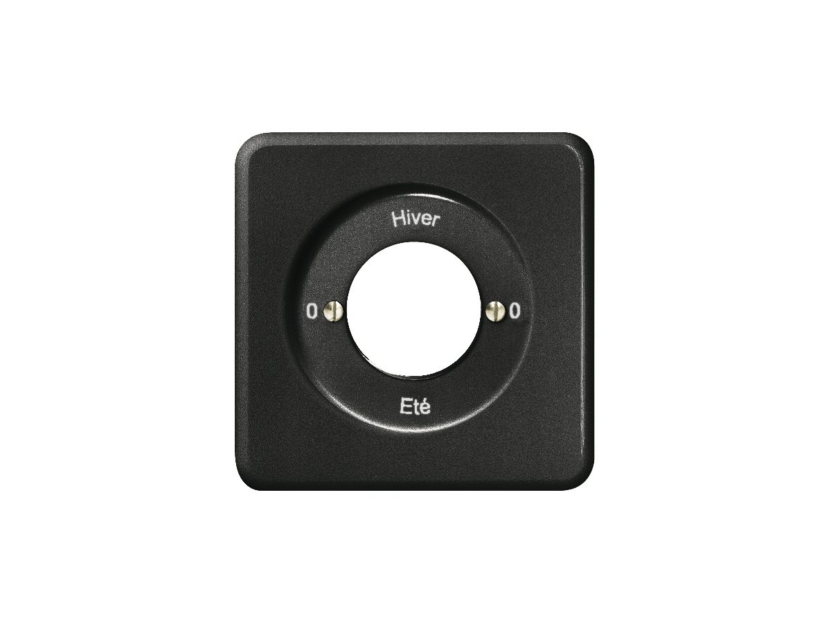 UP-Frontset 0-Hiver-0-Eté schwarz für Schlüsselschalter FH