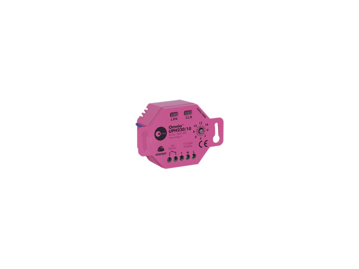 EB-RF-Thermostataktor Omnio UPH230/10 1-Kanal 230VAC 8A