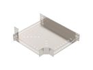 T-Stück BET RT 110×500mm Edelstahl A2 blank