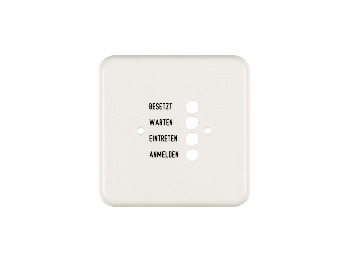 Abdeckplatte FH I zu 962764100 weiss