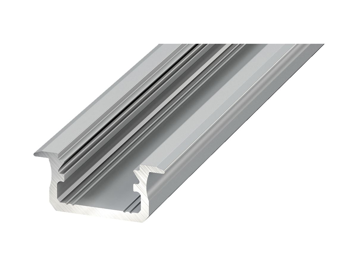 LED EB-Montageschiene CASAMBI PR-1693-B2, 2000×9.3×21mm, eloxiert, silber