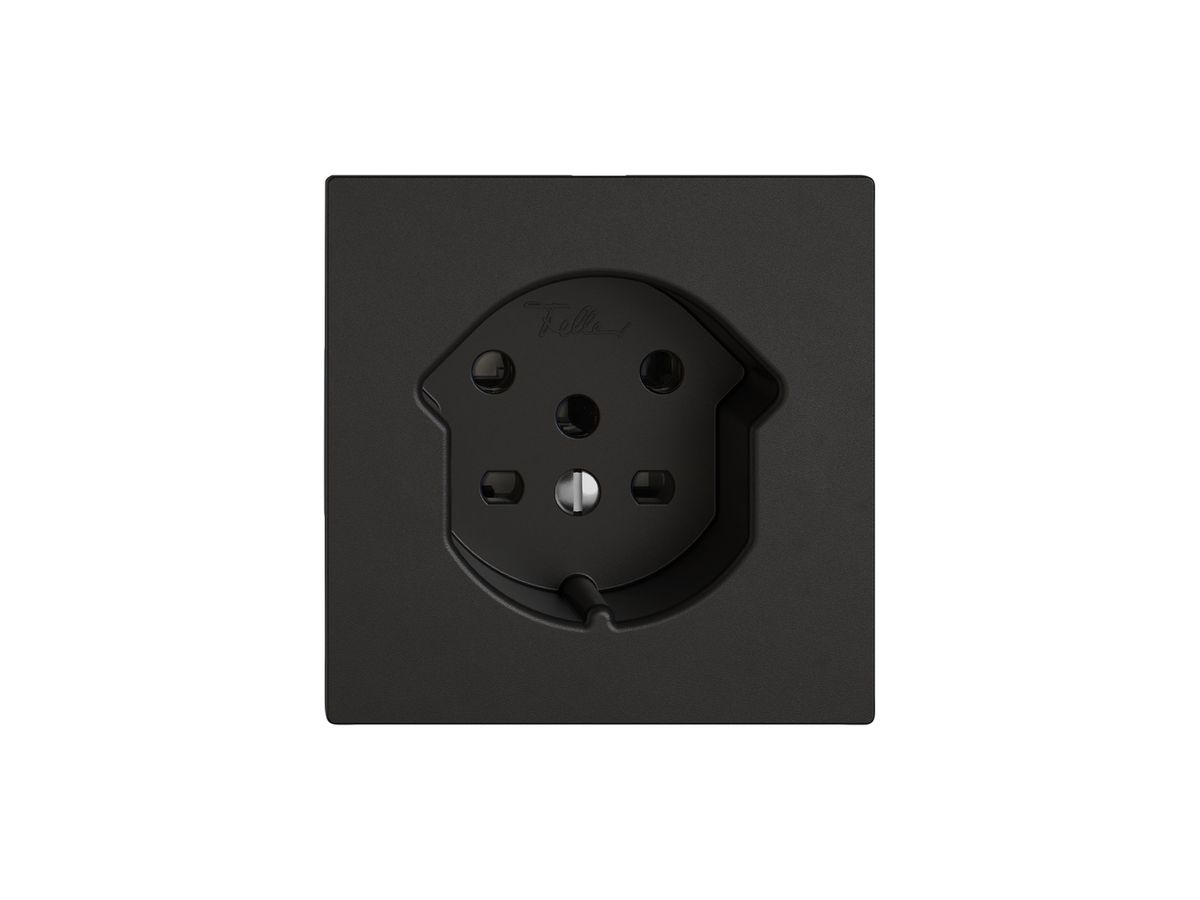 Steckdose EDIZIO.liv SNAPFIX® 1×T15 sz