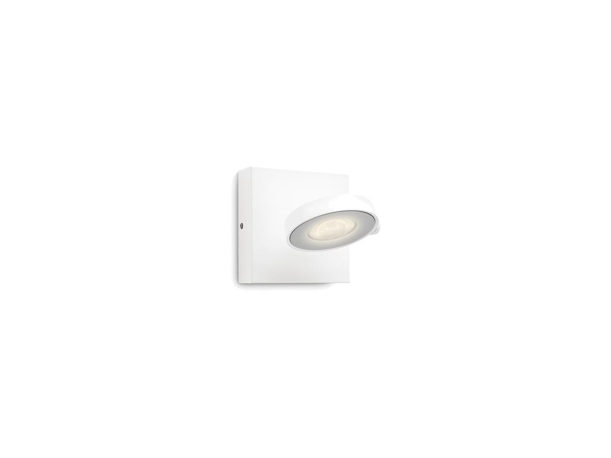 LED-Wandleuchte CLOCKWORK 4W, 2700K, 280lm, 50°, weiss