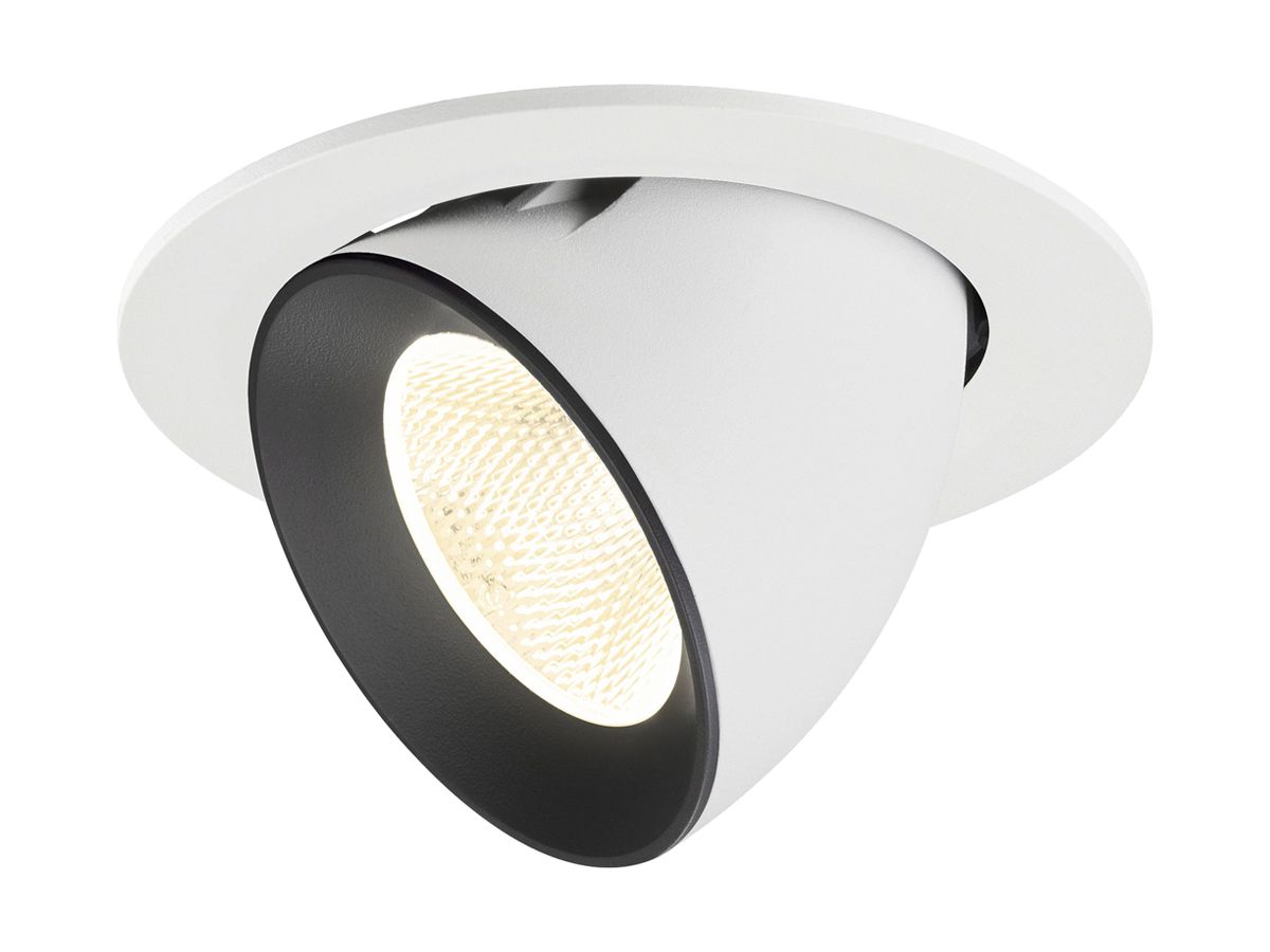 LED-Downlight SLV NUMINOS GIMBLE L 17W 2700lm 4000K NB DALI Ø145 ws/sz