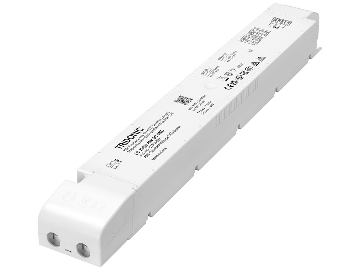 LED-Betriebsgerät Tridonic LC 60…200W 48V 323…946mA 325×43×30mm