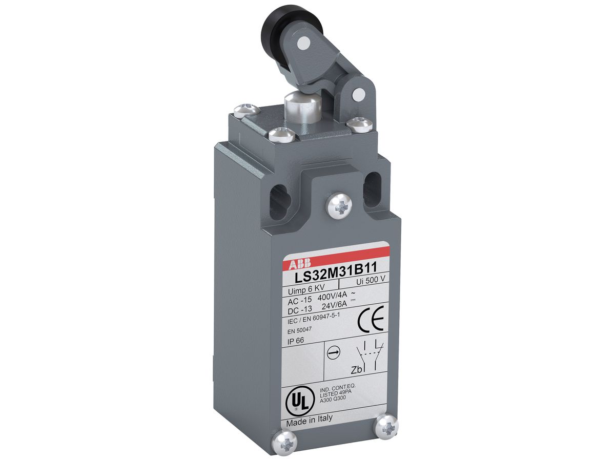 Positionsschalter ABB LS3 Rollenhebel Zamak M16