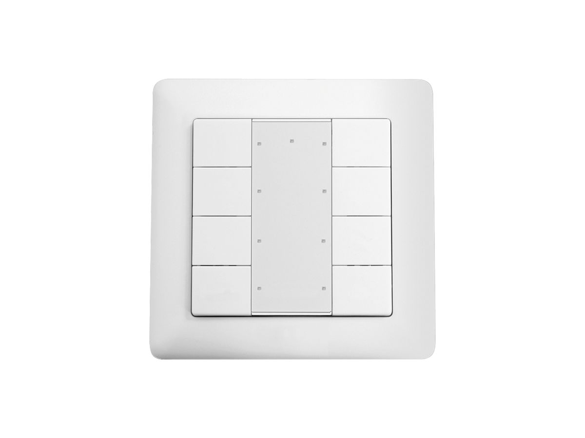 UP-Taster ESYLUX DALI, 8-fach, für DALI-2