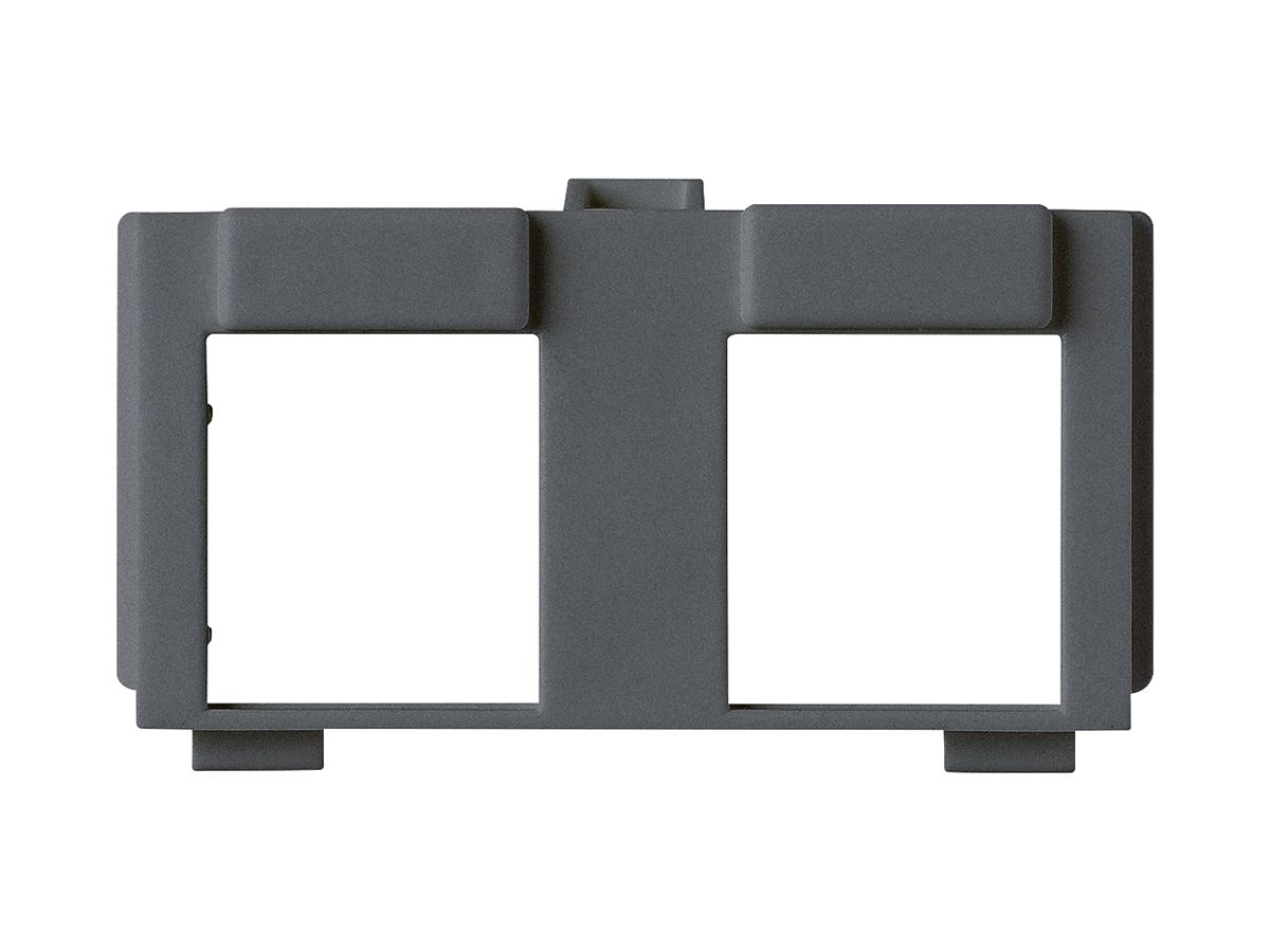 Modul kallysto 2×RJ45 Keystone anthrazit
