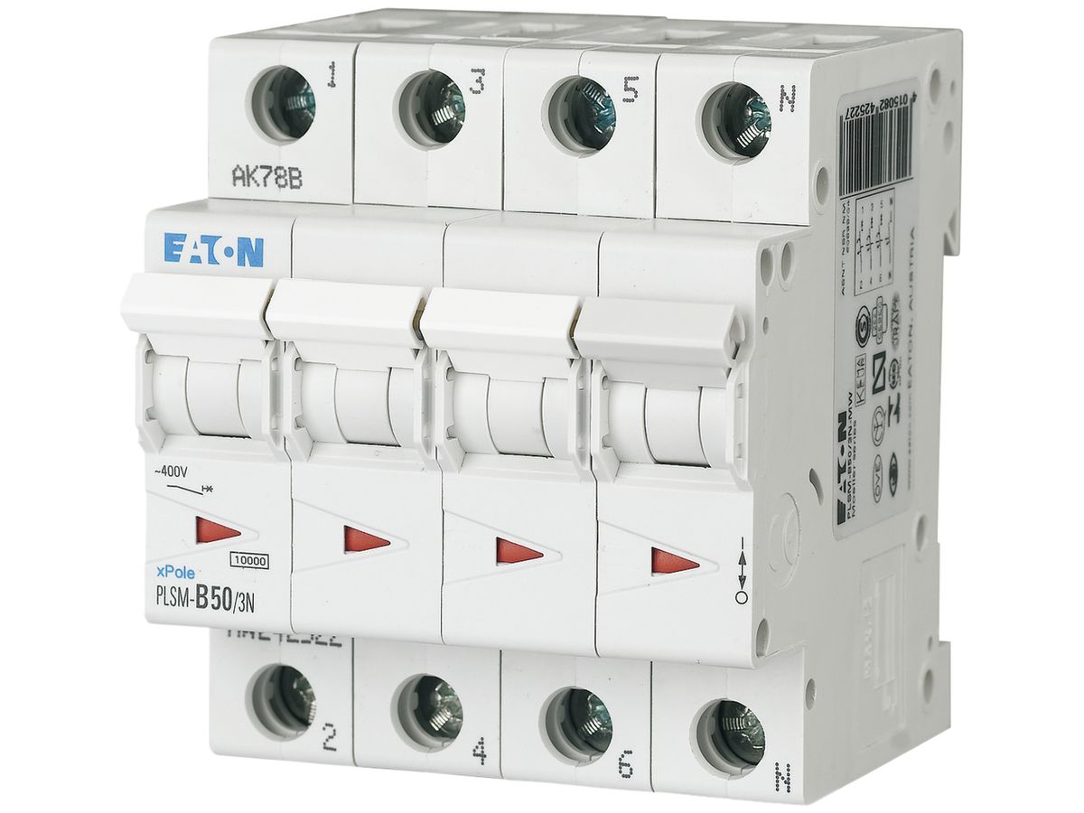Leitungsschutzschalter PLSM-B50 3LN