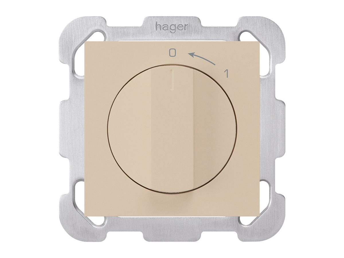UP-Schwenktaster 0<-1/2L beige kallysto mit Drehgriff