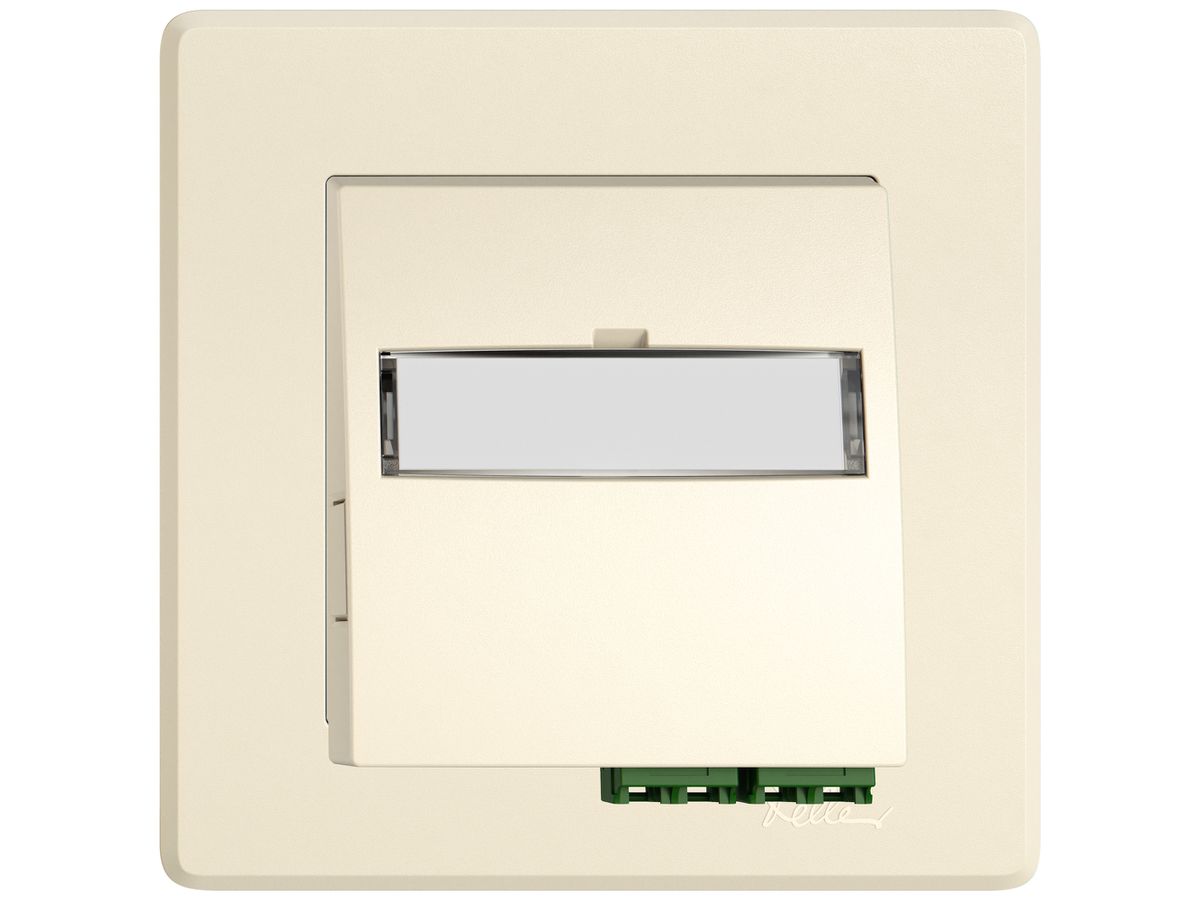 UP-FTTH-Dose EDIZIO.liv SNAPFIX® LC APC Diamond F-3000 1 mittelstück cr