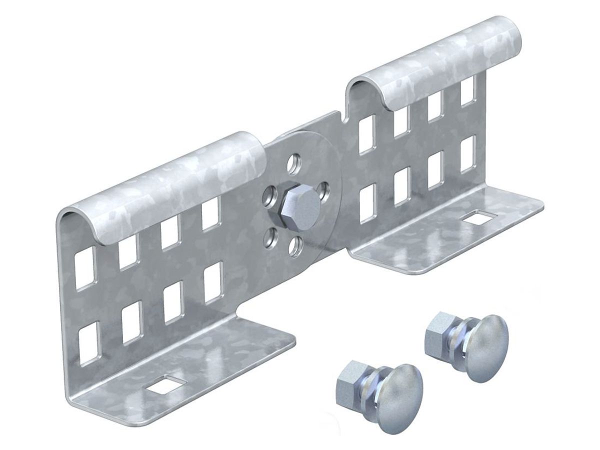 Gelenkverbinder Bettermann H=60mm für Kabelleiter verzinkt