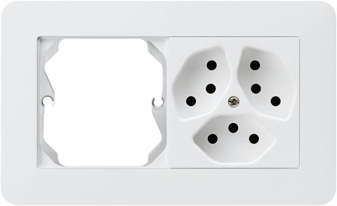 UP-Kombination kallysto.trend Gr.I-I horizontal leer+3×Typ 13 weiss