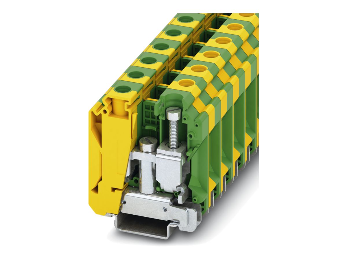 Durchgangsreihenklemme 10…35mm² grün/gelb, USLKG 35 N