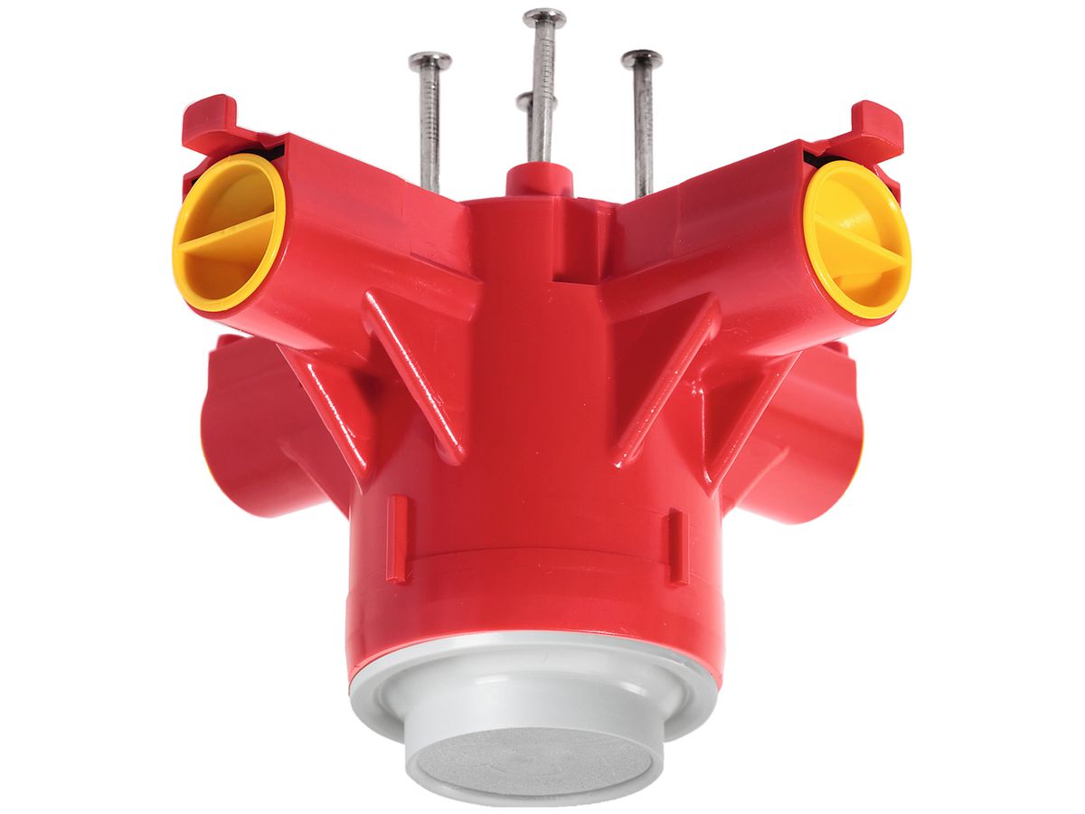 Lampendübel MT Crallo-Star Ø40×85mm 4×M20/M25 rot