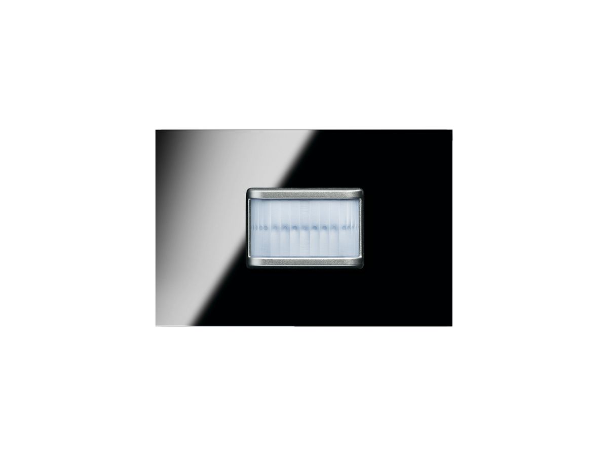AP-KNX-Bewegungsmelder ABB 180°, Busch-priOn Glas schwarz