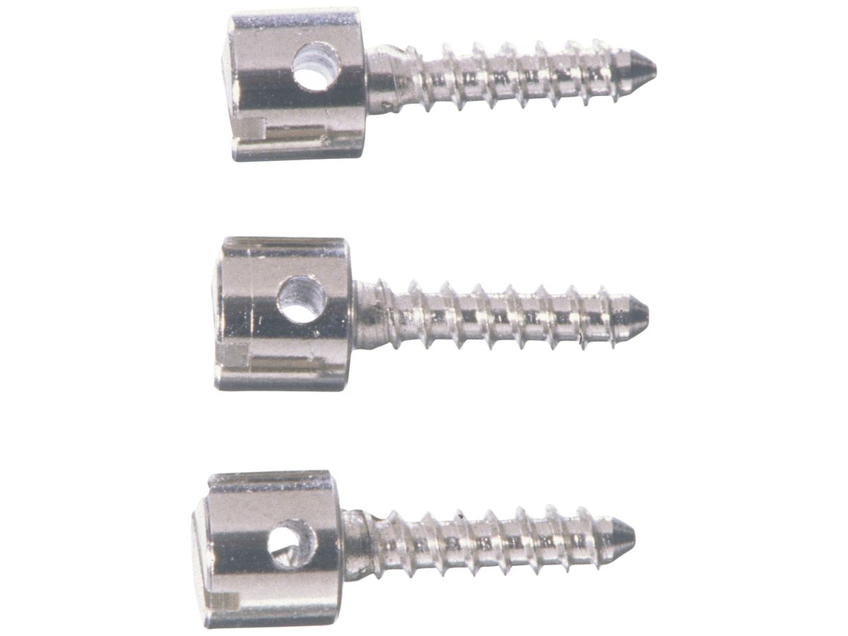 Plombierschraube Grimm 19mm M7 Stahl Schraubschlitz