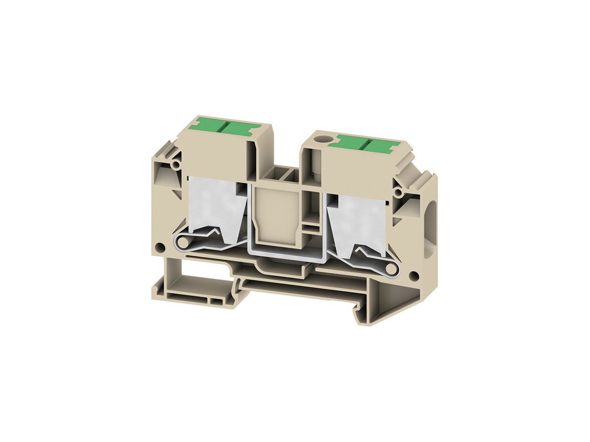 Durchgangs-Reihenklemme WM SL2C 2.5…25mm² 76A/1000V Snap-in TH35 be