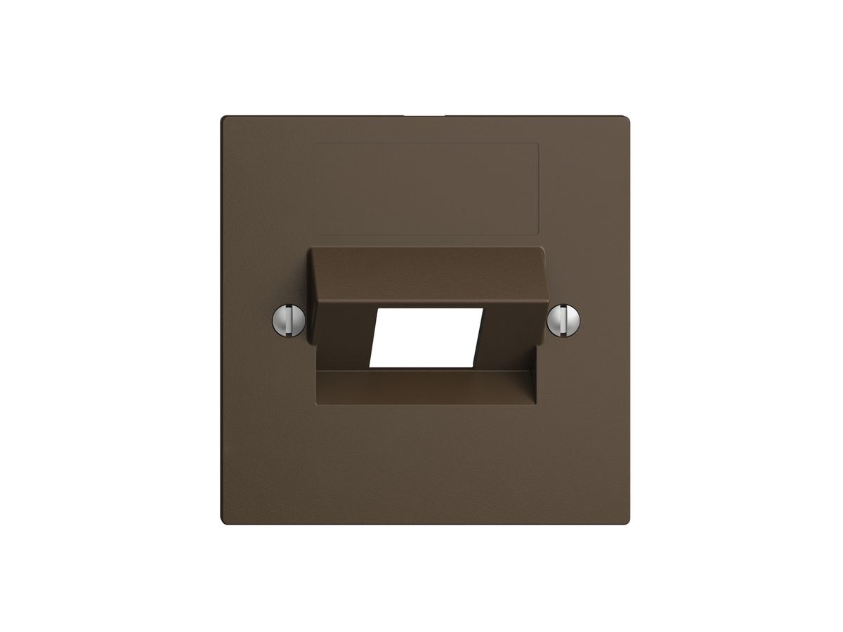 Frontplatte 1×RJ45 ITplus EDIZIOdue coffee