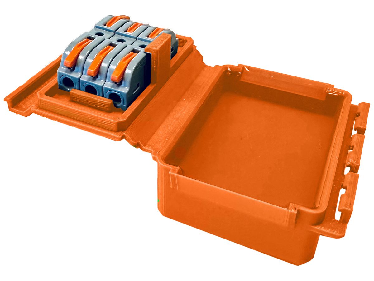 Verbindungsmuffe SUPERBLOCK IN-OUT mit Gel 3×4mm² 32A 67×50×28mm IPX8 or