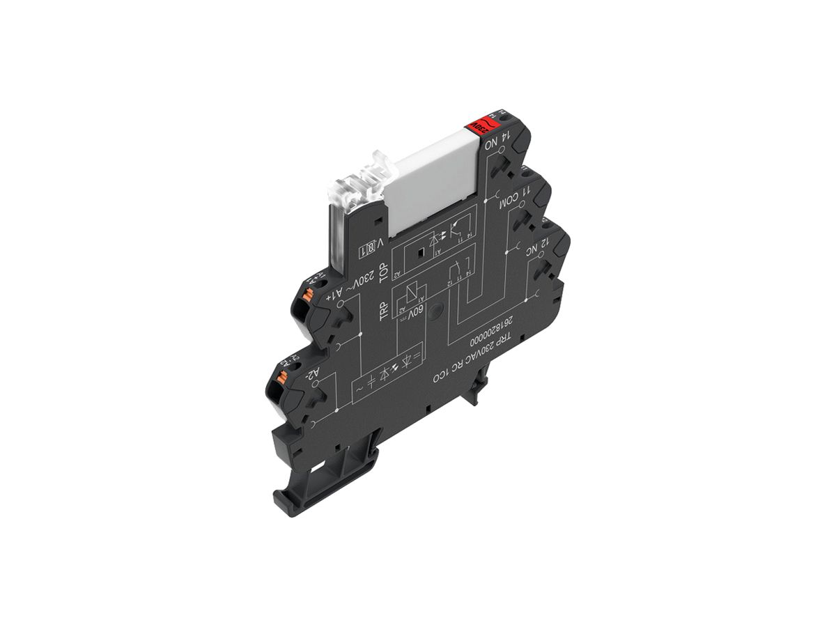 Relais WM TRP 1CO AgNi 108…132VAC 6A/250VAC push-in