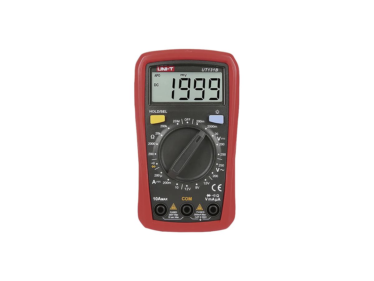 Multimeter UNI-TREND UT131B 250VUC 10A 20MOhm