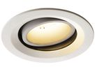 LED-Downlight SLV NUMINOS MOVE M 17.5W 1600lm 2700K 20° DIM Ø135×81mm ws/ws