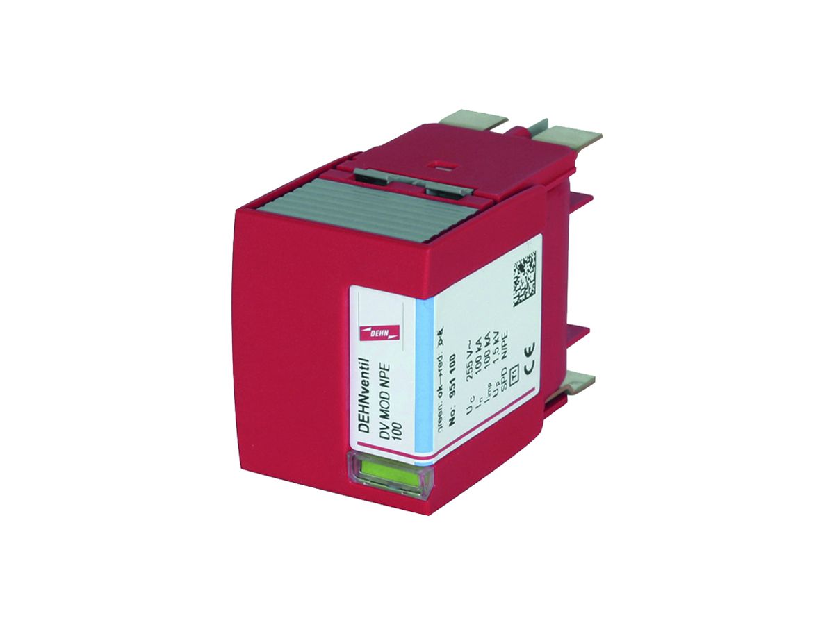 Funkenstrecken-Schutzmodul DEHN SE DV MOD NPE 100 für DEHNventil M