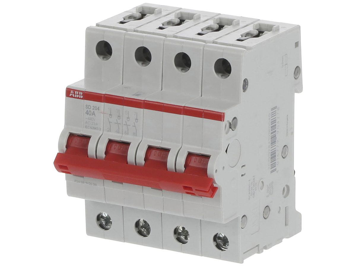 REG-Lasttrennschalter ABB pro M compact SD204/40 40A 4P 440V 4TE