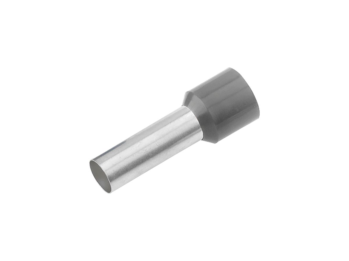 Aderendhülse Cimco 4mm² 12×18mm Kupfer PP grau