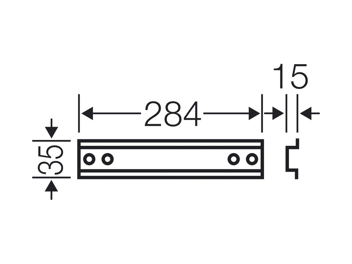 Profilschiene Hensel MITS30