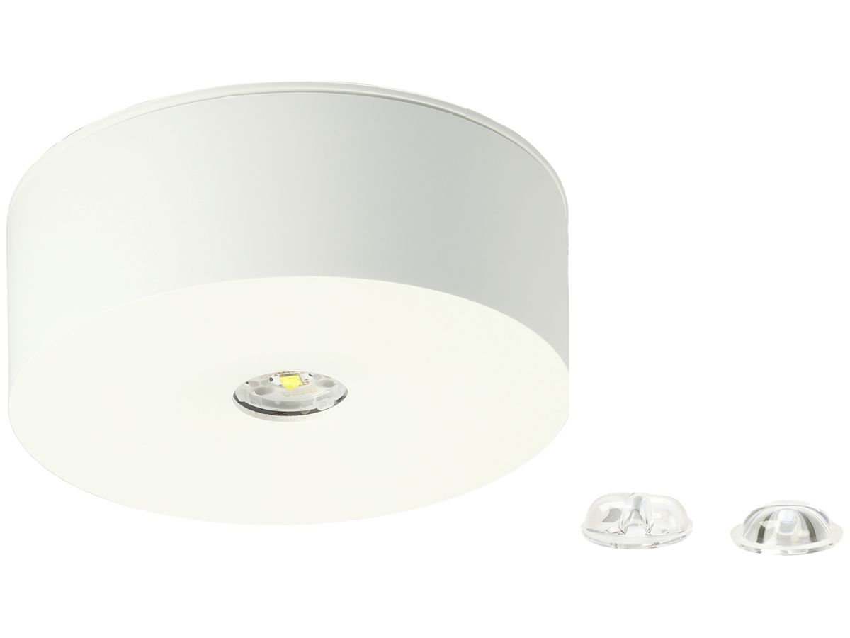 AP-LED-Sicherheitsleuchte AWIL-DL-421-AT Ø100mm 3.7W 230VAC 1h 240lm