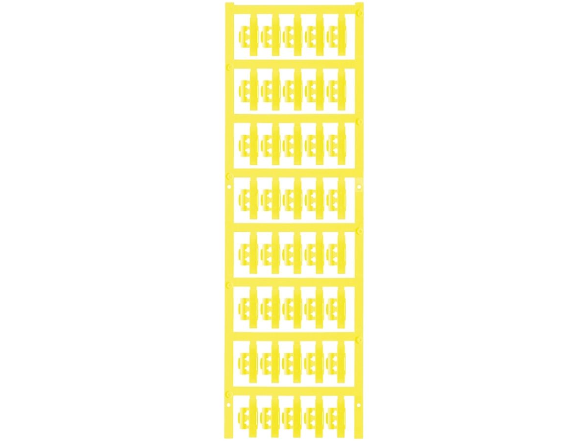 Leitermarkierer Weidmüller MultiCard SFC für Ø2…3.5mm 21×5.8mm PA66 gelb