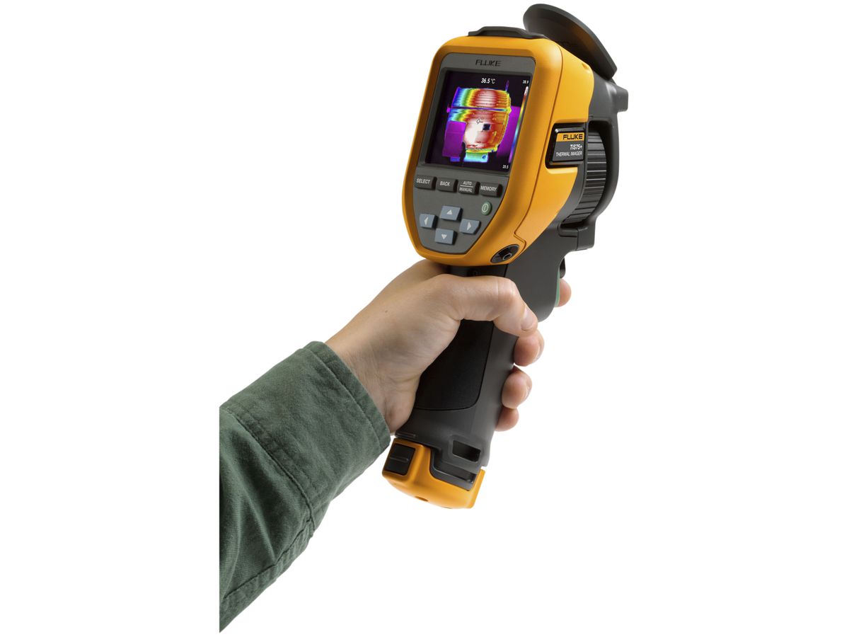 Wärmebildkamera Fluke TiS75+ 27Hz 3.5" 320×240 1.91m Rad 40mK IP54