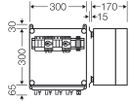 PV Kasten ENYSUN Mi PV 2222 mit MC4-Stecker 2×Überspannungsableiter+Freischalter