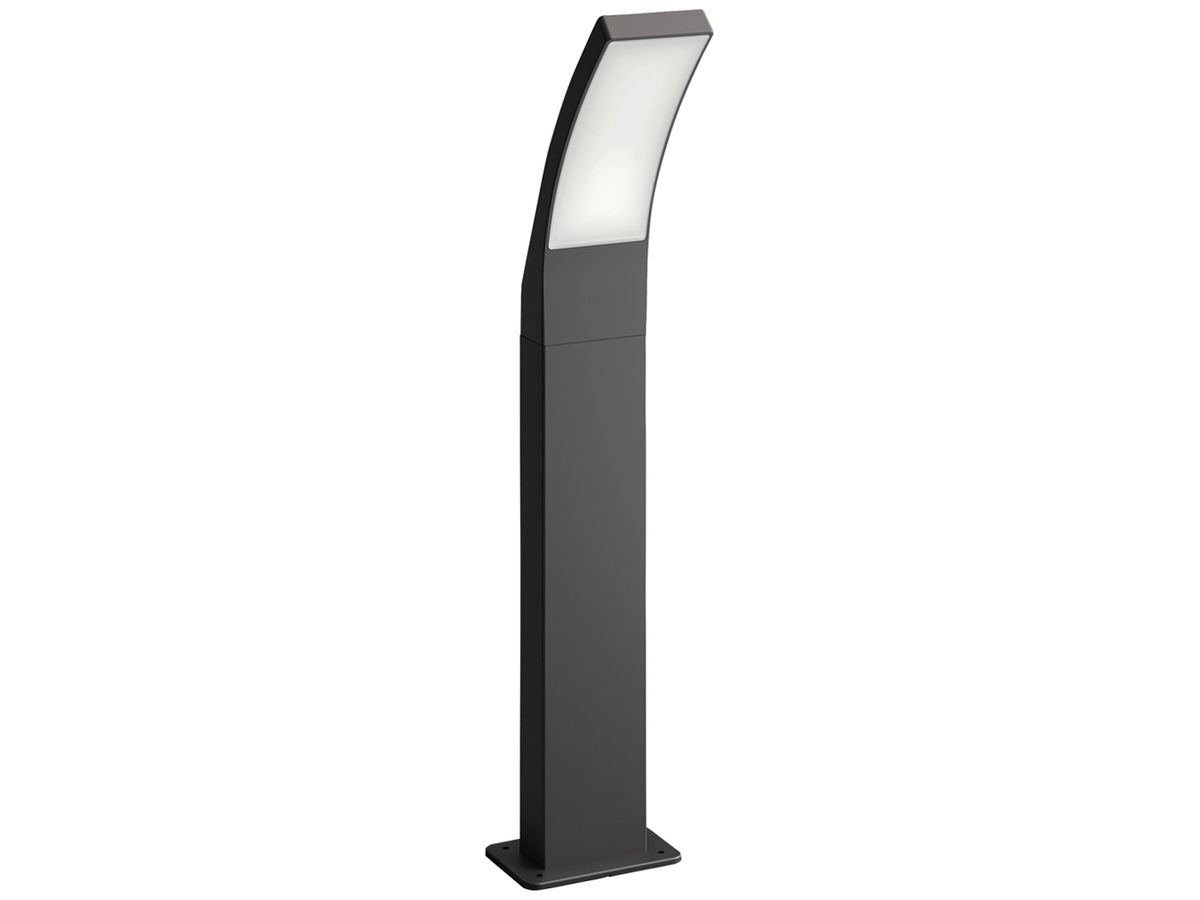 LED-Wegeleuchte Philips Splay 12W 1100lm 2700K Fussplatte 600mm IP44 anthrazit