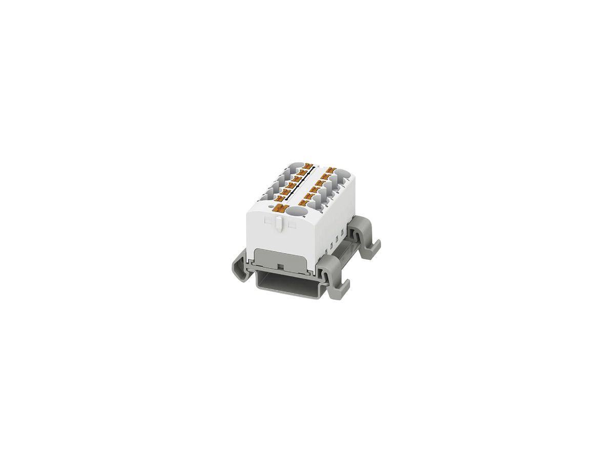 Verteilerblock PX PTFIX 10/12X4-NS35A WH