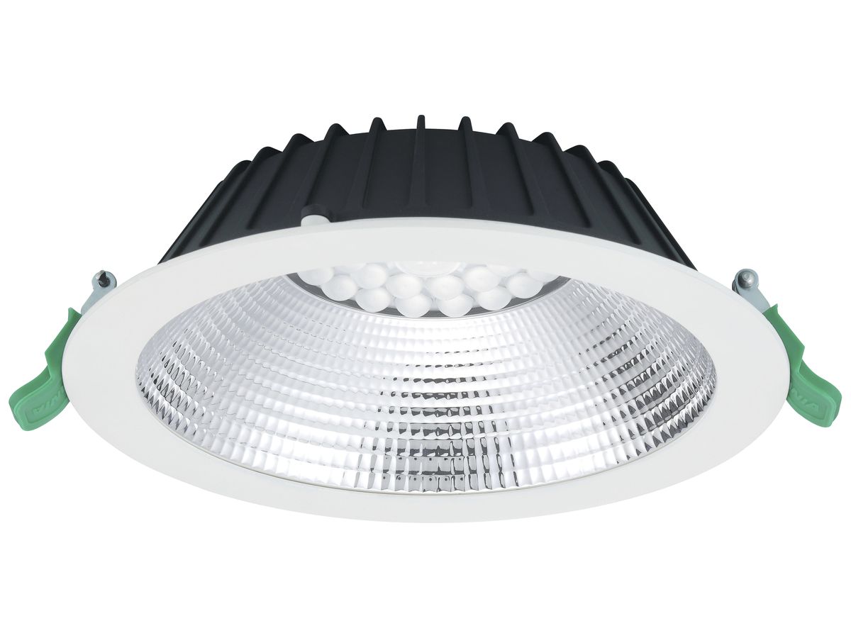 LED-Downlight Sylvania INSAVER 19W 2350lm 3000K IP54 WB DALI Ø205mm weiss